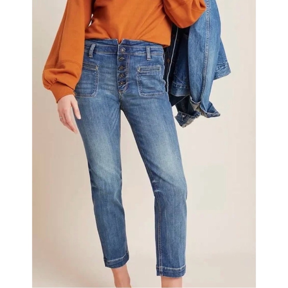 NWOT Pilcro High-Rise Denim Leggings Size 31”
